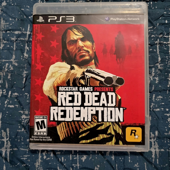 Other - Red Dead Redemption for PS3 - Black and Red